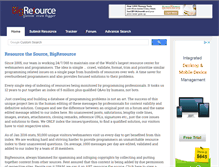 Tablet Screenshot of bigresource.com