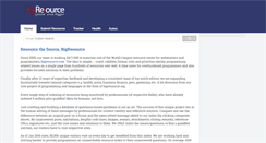 Desktop Screenshot of bigresource.org