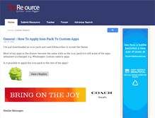 Tablet Screenshot of android.bigresource.com
